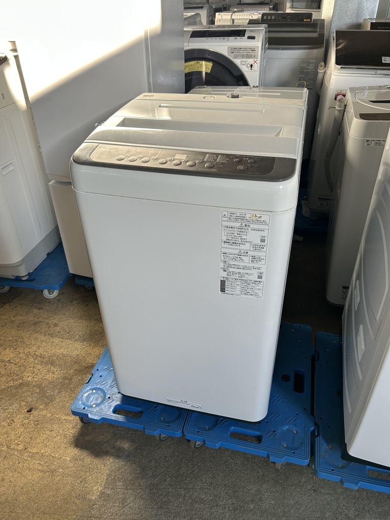 S1294 洗濯機 Panasonic パナソニック NA-F70PB14 7.0㎏ 2021年製 送料