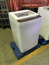 全自動洗濯機 8.0kg ワールプールジャパン ヤマダ YWM-TV80F1 2019 正常動作  (後藤) フタ付け根折れあり