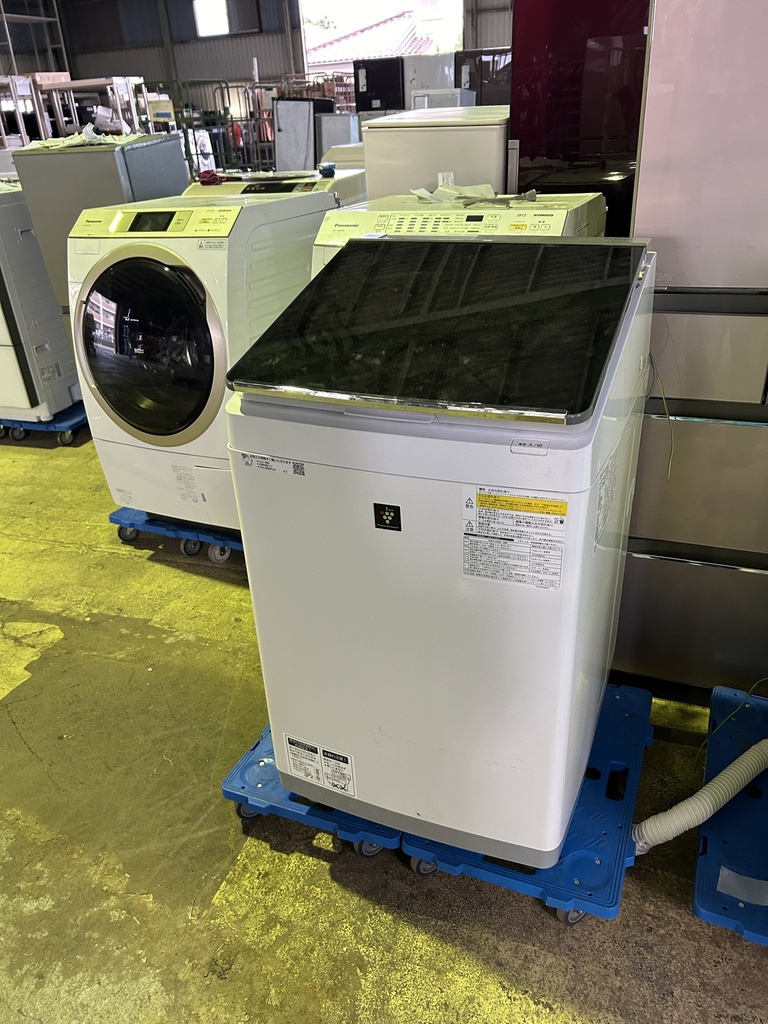 洗濯機 11.0kg シャープ ES-PU11B-S 2018 製造番号:1007840 ジャンク コード無し  (田中)