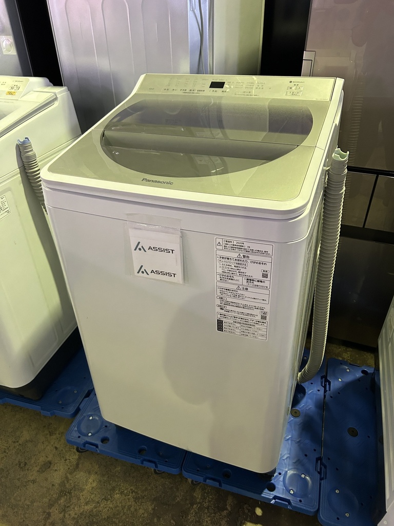 全自動洗濯機 10.0kg パナソニック NA-FA100H7 2020 製造番号:2052503791 正常動作  (田中)