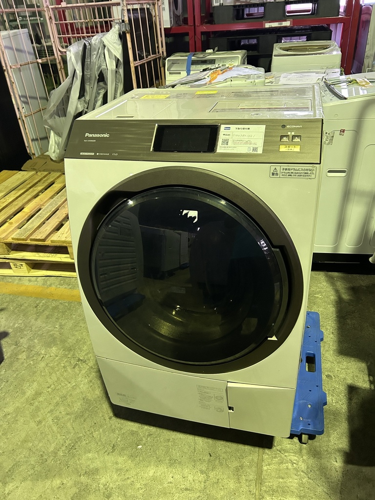 ドラム式洗濯機 11.0kg パナソニック NA-VX9900R 2018 製造番号:18D2A00051 輸送ボルト欠品 ジャンク 乾燥エラー エラーコードH59 (石井)