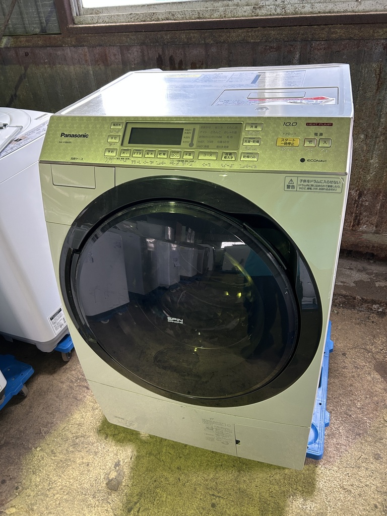 ドラム式洗濯機 10.0kg パナソニック NA-VX8600L 2015 製造番号:15N2B00455 断線 ジャンク 断線 (田中)