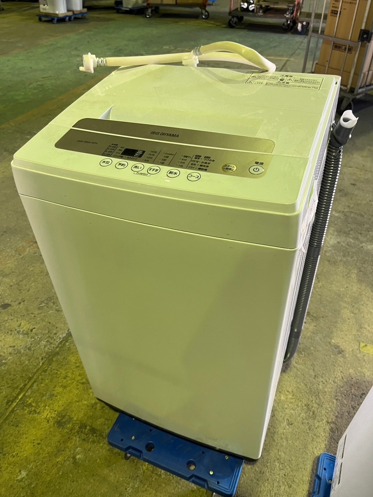 洗濯機 アイリスオーヤマ IAW-T502E-WPG 2018 ①