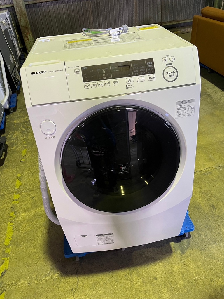 ドラム式洗濯機 シャープ ES-H10G-WR 2023 ③