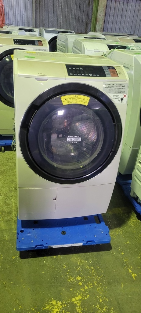 ドラム式洗濯機 日立 BD-SV110AR 2017 ⑳ 現状 ★