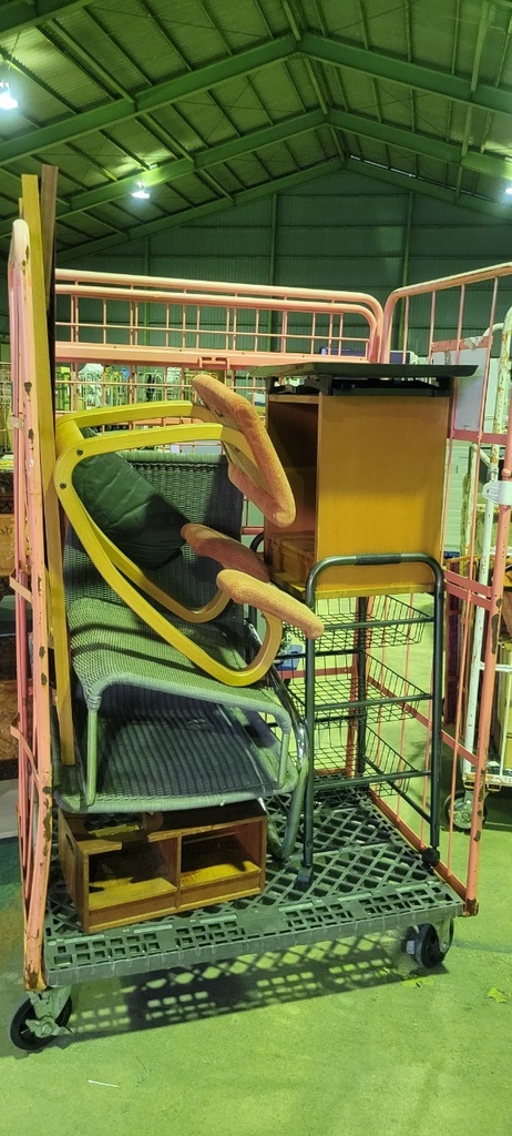 小家具まとめ（ロッキングチェア ラタン、正座イス、収納など）⑪