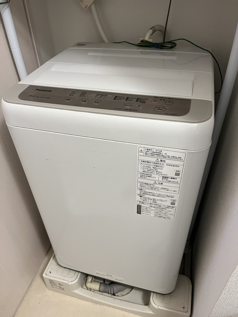 洗濯機 Panasonic NA-F50B13 2019 ☆