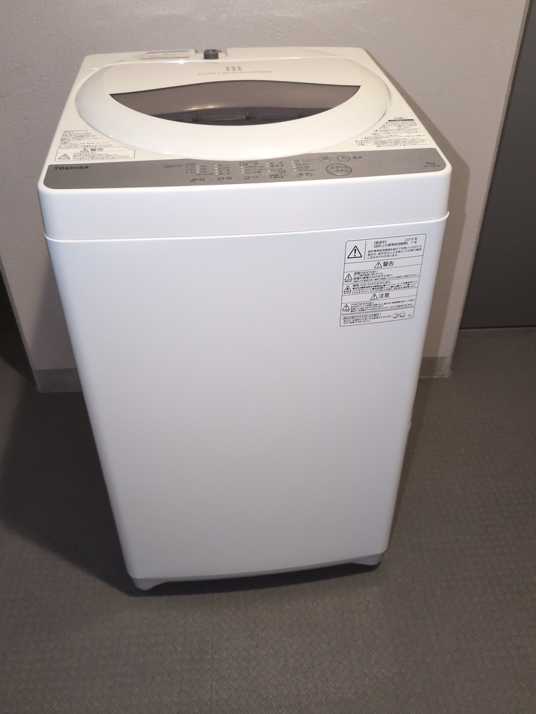 洗濯機　東芝　AW-5G6　2019 ☆