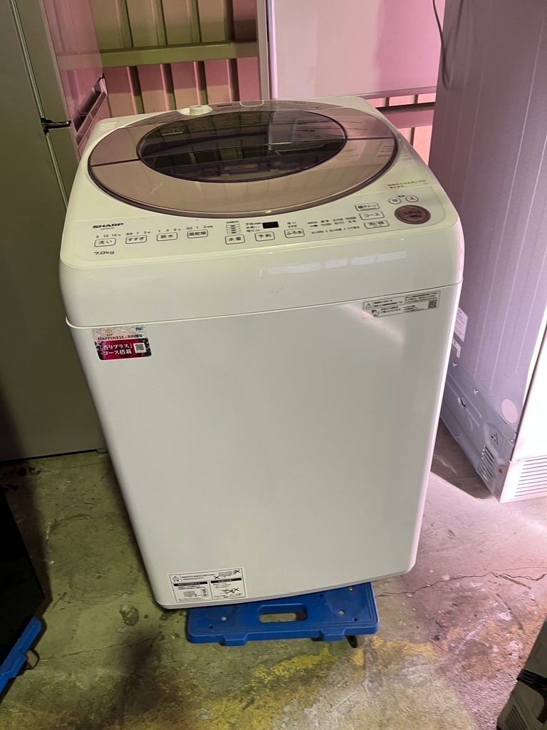 洗濯機 シャープ ES-GV7E-P 2021 ⑥