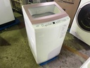 全自動洗濯機 7.0kg アクア AQW-S7NBK 2022 製造番号:(P)C2NBK0068 正常動作  (田中)