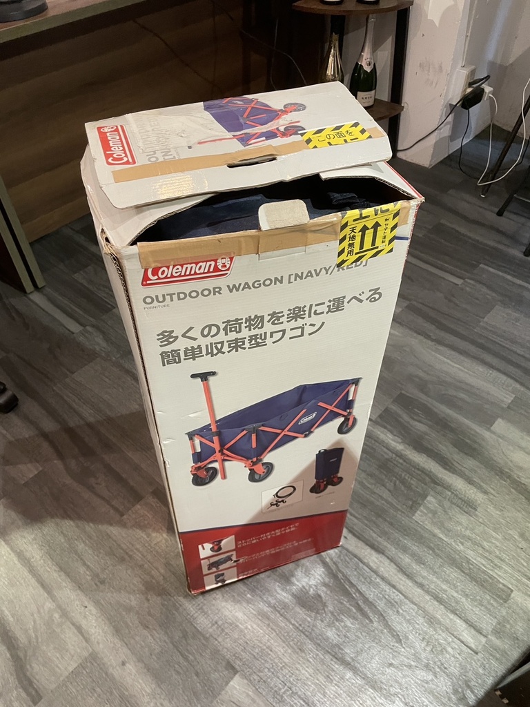 コールマン　アウトドアワゴン　未使用