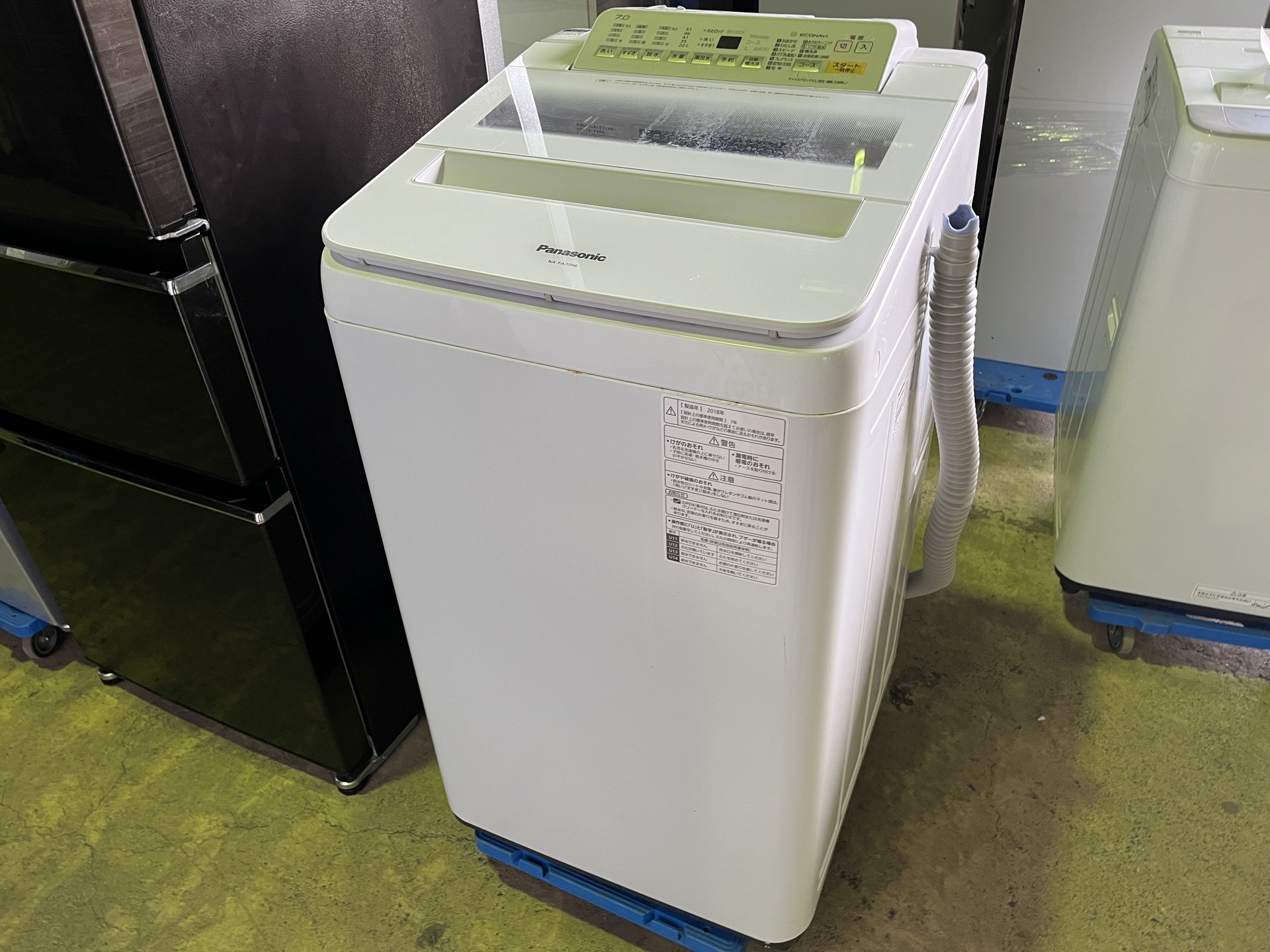 全自動洗濯機 7.0kg パナソニック NA-FA70H6 2018 製造番号 全自動洗濯機 7.0kg パナソニック NA-FA70H6 2018 製造番号