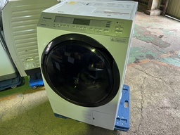 [K575479] ドラム式洗濯機 11.0kg パナソニック NA-VX800AL 2020 製造番号:2043A01139 輸送ボルト欠品 ジャンク 乾燥弱い 30.1℃(石井)