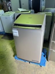 [K621997] 全自動洗濯機 10.0kg 日立 BW-DV100C 2018 製造番号:8013130 ジャンク ドラム回転時異音 (IS)